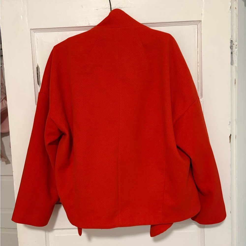 Anthropologie Red Blazer - Picture 2 of 7